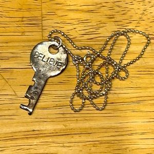 Giving Keys Believe Necklace